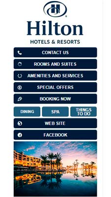 Hilton visual IVR mobile application - Star Phone official website
