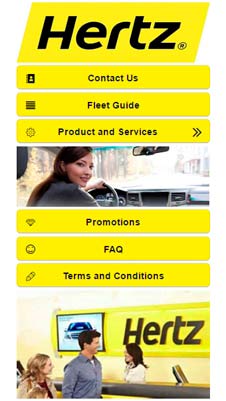 Hertz visual IVR mobile application - Star Phone official website